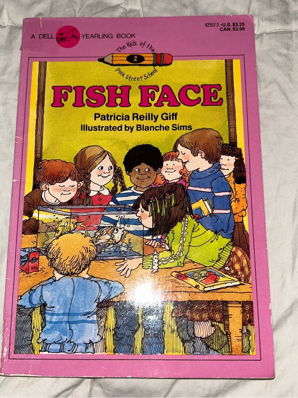 Fish Face by Patricia Reilly Giff, Paperback, 1984